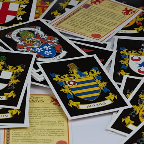 Family Coat of Arms Postcard