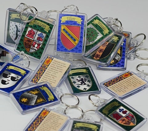 Family Coat of Arms Keyring